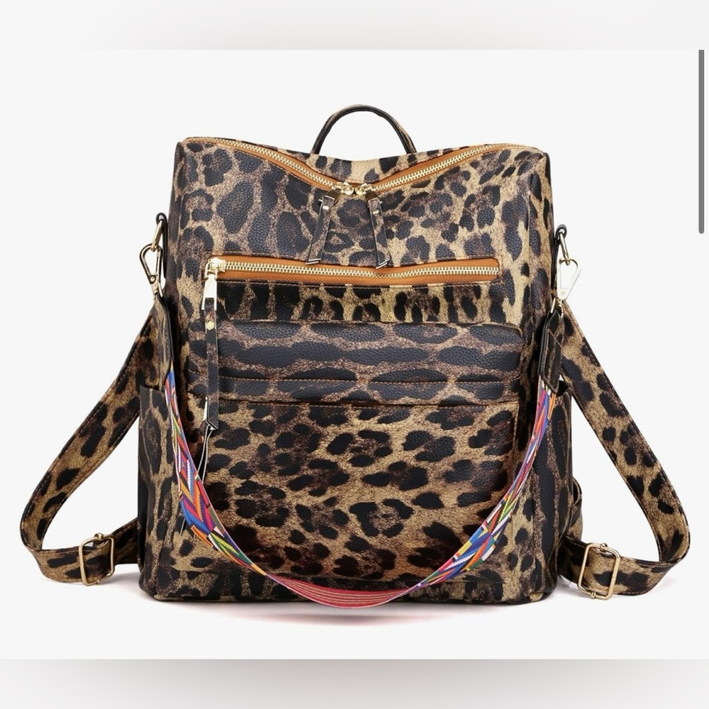 Backpack Purse Multipurpose Convertible Satchel H… - image 1